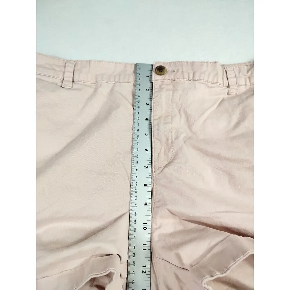 A New Day Shorts Women's 18 Pink Stretch Elastizado Classiccore Normcore‎ Casual